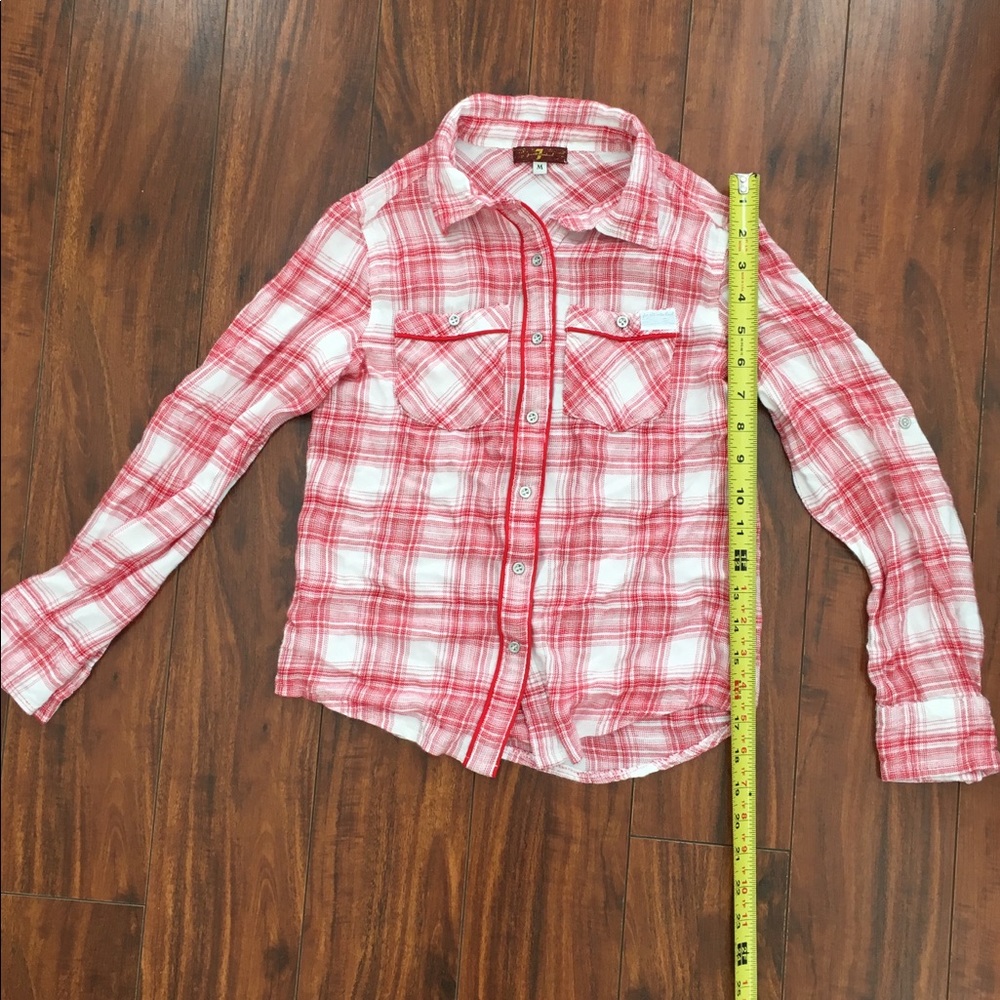 7 For All Man Kind button up shirt
